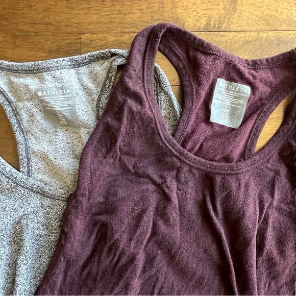 BUNDLE Athleta Fastest Track S Racerback Running Tank Tops - Picture 6 of 7